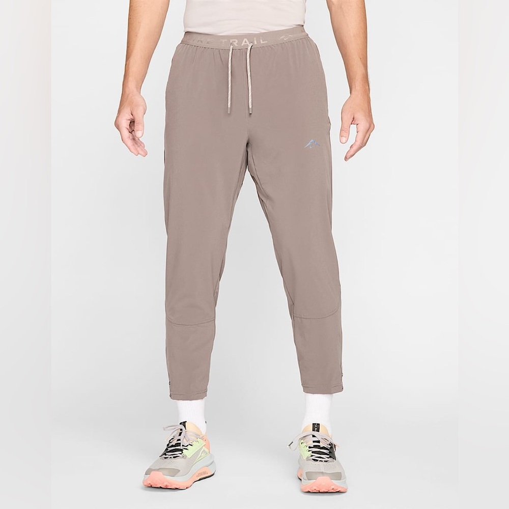 Nike Trail Dawn Range Dri-FIT Running Pants Cave Stone Grey Mens Medium $115 NWT